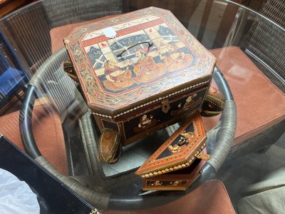 Indian tea box